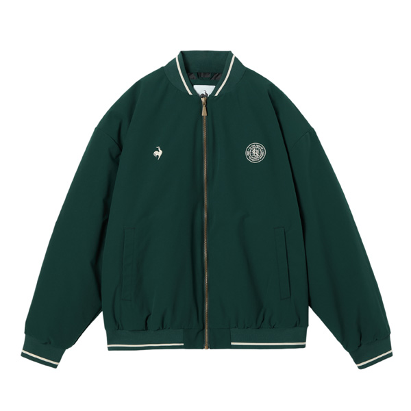 ルコックスポルティフ 中わたブルゾン （ LU5FJK70L-GR00 ）[ lecoq sportif LWJ レディース ]25FW