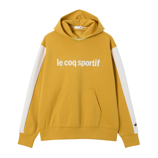 ルコックスポルティフ ハーフゲージニットフーディスウェット （ LU5FSW41M-YL00 ）[ lecoq sportif MSWS メンズ ]25FW