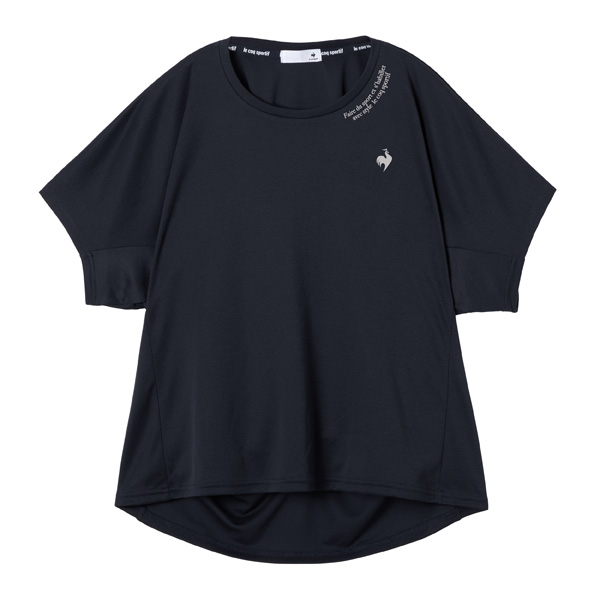 ルコックスポルティフ 汗染み軽減 半袖Tシャツ （ LZ5FHT02L-NV00 ）[ lecoq sportif LS レディース ]25FW