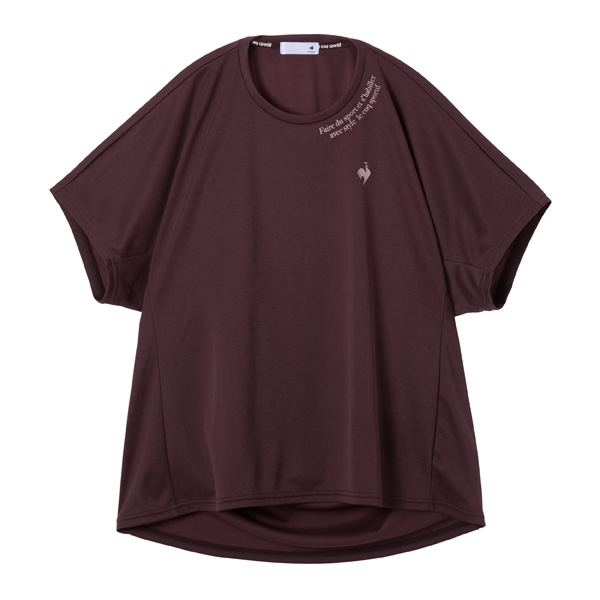 ルコックスポルティフ 汗染み軽減 半袖Tシャツ （ LZ5FHT02L-WR00 ）[ lecoq sportif LS レディース ]25FW