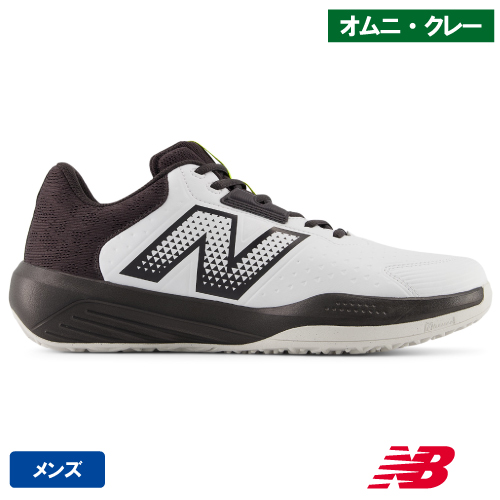 ニューバランス 696 v6 O WHxBK( new balance 696 v6 O M6968YR 2E)テニスシューズ メンズ オムニ・クレー 26FW【メーカー取寄せ商品】