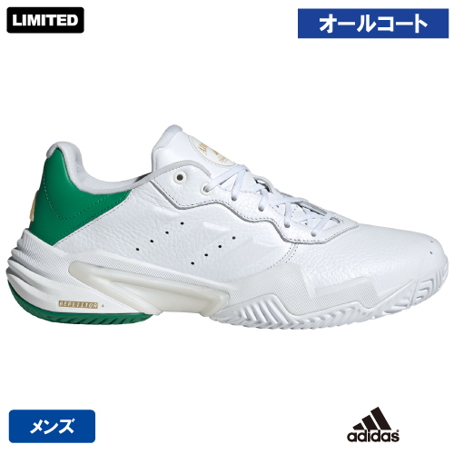 adidas テニスシューズ barricae ホワイト/ライム adidas Adizero Ubersonic 5 Womens Tennis Shoe - White/Silver