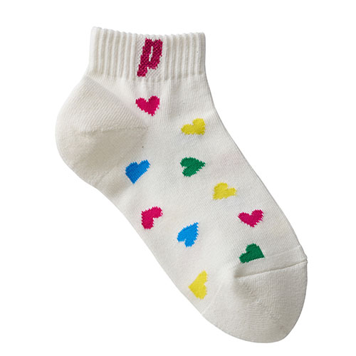 プリンス レディースハートソックス （ PS380-425 ）[ prince LSC アクセサリー ]25SS△