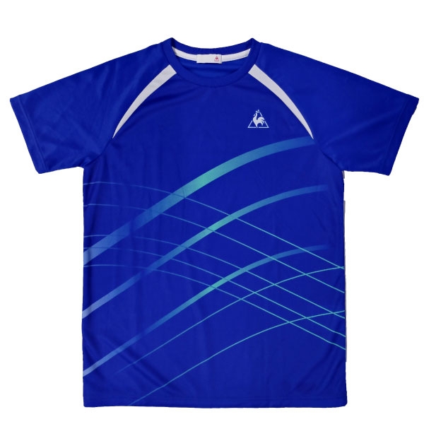 ルコックスポルティフ 半袖シャツ （ QTWNJA14WS-SBL ）[ lecoq sportif LS レディース ]【ネットバーゲン】