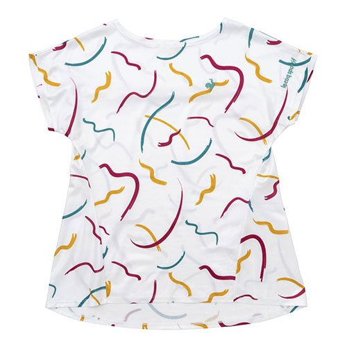 ルコックスポルティフ グラフィックゲームシャツ （ QTWWJA01-WH ）[ lecoq sportif LS レディース ]23FW【ネットバーゲン】