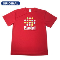 【数量限定】パデル Tシャツ （RP5001-RD）[ PADEL MS ユニセックス ]※ウインザーオリジナル