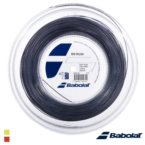 バボラ RPM ラフ 200M ロール (243140) (RPM-ROUGH-R) [ Babolat ポリエステル ストリング ]