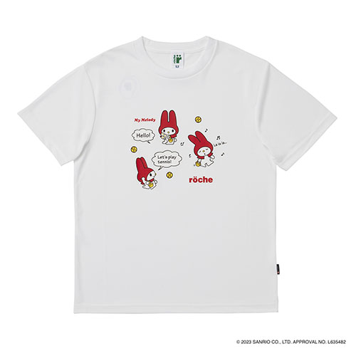ローチェ サンリオキャラクターズ rocheコラボTシャツ （ S0003 - WHITE ）[ roche MS ユニセックス ]23SS