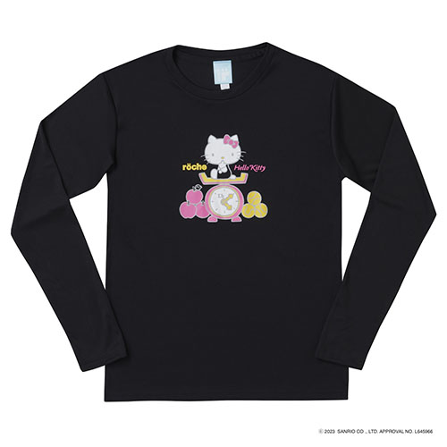 ローチェ サンリオキャクターズ rocheコラボロングTシャツ （ S0006-BLACK ）[ roche MS ユニセックス ]24SS