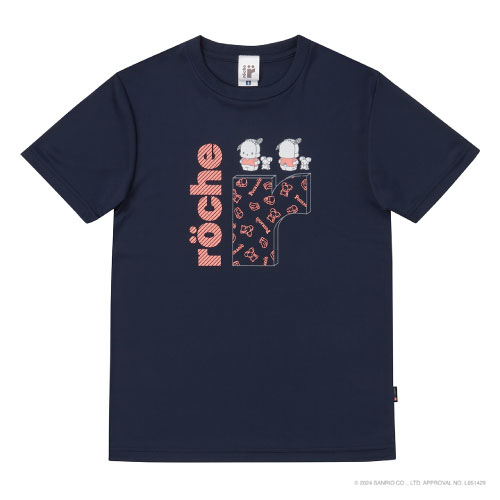 ローチェ サンリオキャクターズ rocheコラボTシャツ （ S0014-NAVY ）[ roche MS ユニセックス ]24FW