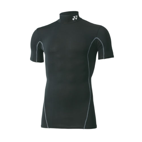 ヨネックス 【fitness model】 ユニ ハイネック半袖シャツ（STB-F1007-007）[YONEX US ユニセックス ]20SS
