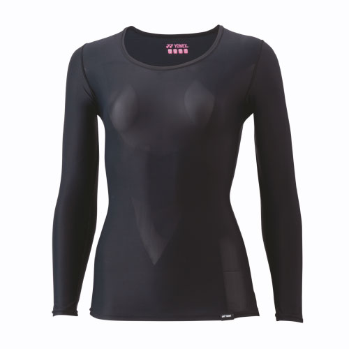 ヨネックス 【athlete model】 ウィメンズ Ｕネック長袖シャツ （ STBA1513-007 ）[ YONEX US レディース ]24SS