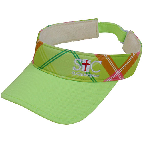 【SALE】セントクリストファー チェックサンバイザー （ STC-BCA4610-ML ）[ St.Christopher SUV レディース ]23SS【メーカー取寄せ商品】