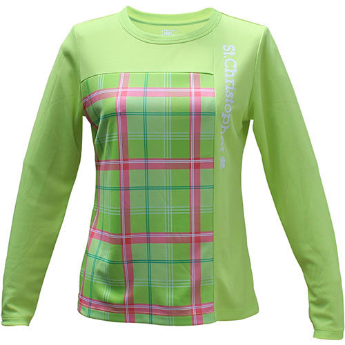 【SALE】セントクリストファー チェックロングスリーブ （ STC-BCW2317-ML ）[ St.Christopher LS レディース ]23SS【メーカー取寄せ商品】
