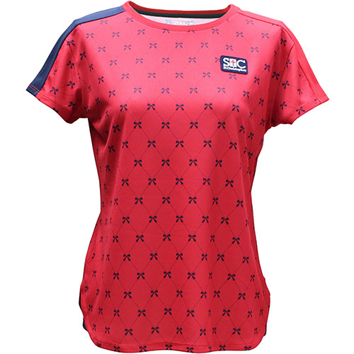 【SALE】セントクリストファー リボンズゲームシャツ （ STC-BCW2321-RD ）[ St.Christopher LS レディース ]23SS【メーカー取寄せ商品】