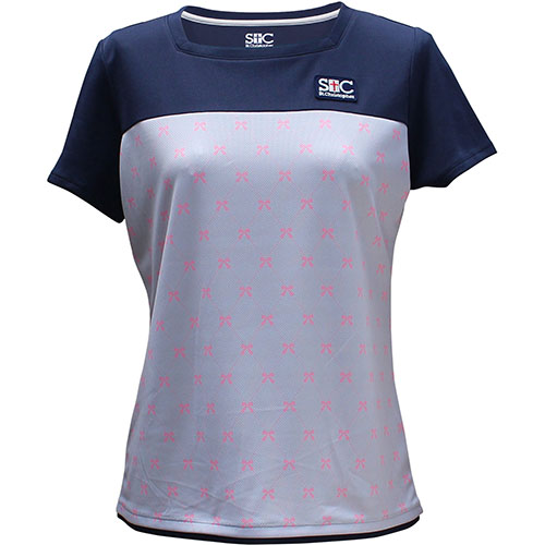 【SALE】セントクリストファー ウエストリボンズゲームシャツ （ STC-BCW2323-SV ）[ St.Christopher LS レディース ]23SS【メーカー取寄せ商品】