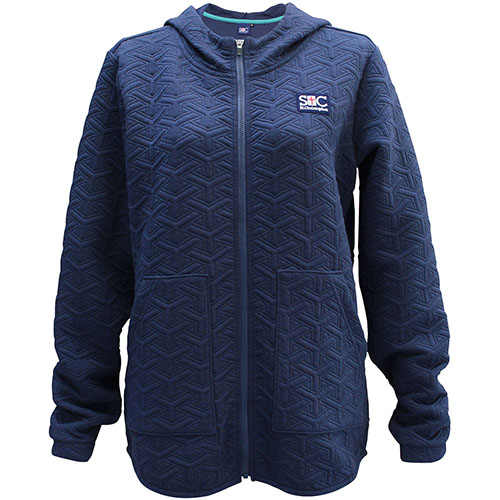 【SALE】セントクリストファー デュアルレイヤードキルトパーカー （ STC-BCW6441-NV ）[ St.Christopher LSWS レディース ]23FW【メーカー取寄せ商品】