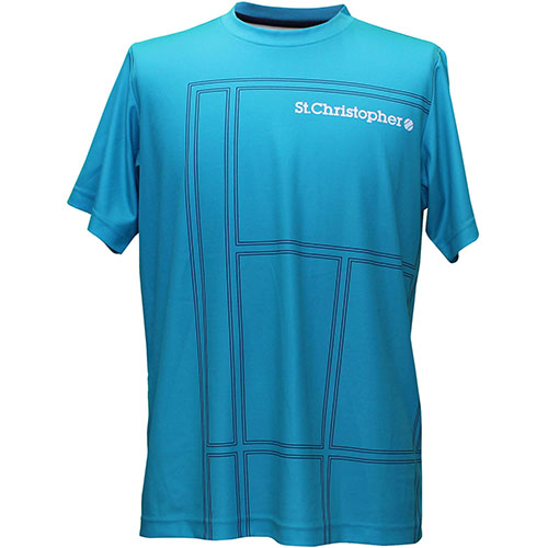 【SALE】セントクリストファー コートラインゲームシャツ （ STC-BDM5465-TQ ）[ St.Christopher MS メンズ ]24FW