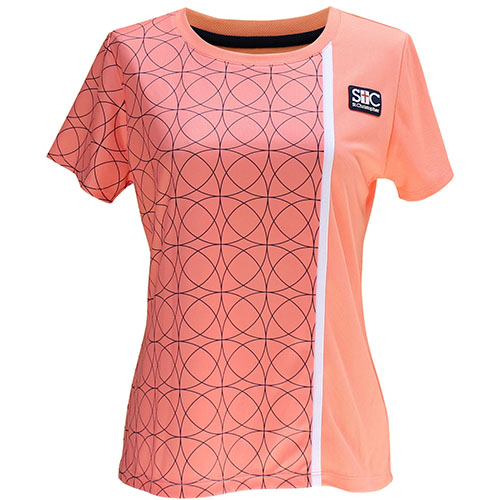 【SALE】セントクリストファー クロワゾンゲームシャツ （ STC-BDW2361-SPK ）[ St.Christopher LS レディース ]24SS【メーカー取寄せ商品】