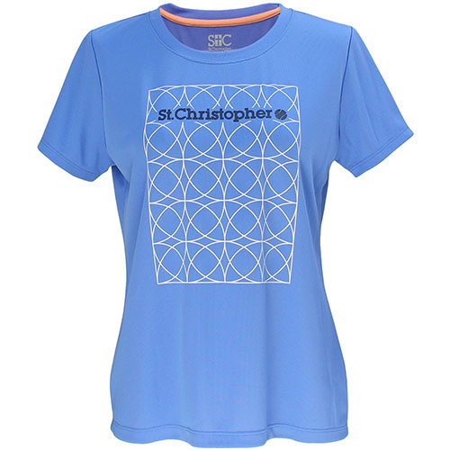 【SALE】セントクリストファー クロワゾンプラクティスシャツ （ STC-BDW2369-SK ）[ St.Christopher LS レディース ]24SS【メーカー取寄せ商品】