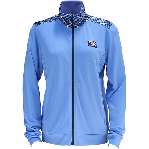 【SALE】セントクリストファー チェックジップアップジャケット （ STC-BDW2389-SK ）[ St.Christopher LWJ レディース ]24SS【メーカー取寄せ商品】