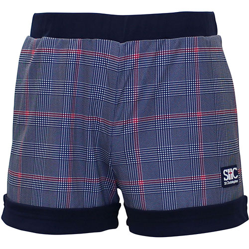 【SALE】セントクリストファー グレンチェックゲームショートパンツ （ STC-BDW6454-NV ）[ St.Christopher LSP レディース ]24FW