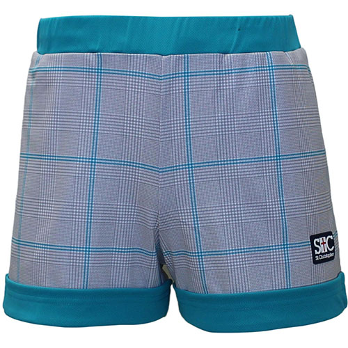 【SALE】セントクリストファー グレンチェックゲームショートパンツ （ STC-BDW6454-TQ ）[ St.Christopher LSP レディース ]24FW