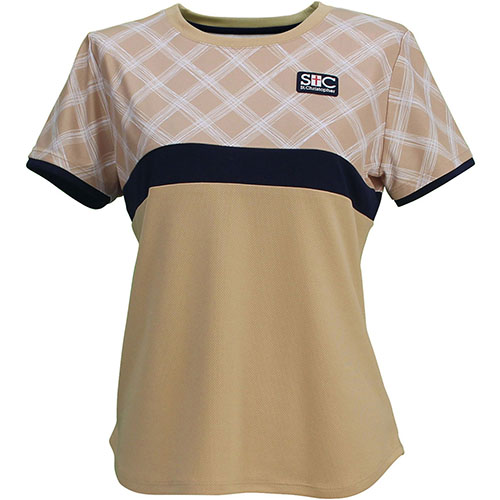 【SALE】セントクリストファー ラティスゲームシャツ （ STC-BDW6461-CN ）[ St.Christopher LS レディース ]24FW