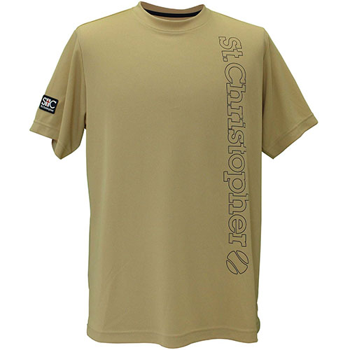 【SALE】セントクリストファー バーチカルロゴプラクティスシャツ （ STC-BEM1441-CN ）[ St.Christopher MS メンズ ]25SS【メーカー取寄せ商品】