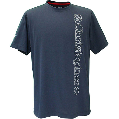 【SALE】セントクリストファー バーチカルロゴプラクティスシャツ （ STC-BEM1441-NV ）[ St.Christopher MS メンズ ]25SS【メーカー取寄せ商品】