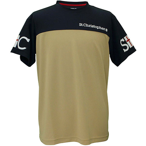【SALE】セントクリストファー スリーブロゴプラクティスシャツ （ STC-BEM1443-CNNV ）[ St.Christopher MS メンズ ]25SS【メーカー取寄せ商品】