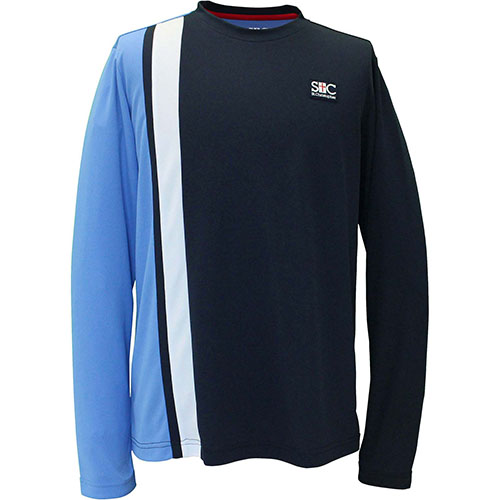 【SALE】セントクリストファー バーチカルラインロングスリーブシャツ （ STC-BEM1447-NV ）[ St.Christopher MS メンズ ]25SS【メーカー取寄せ商品】