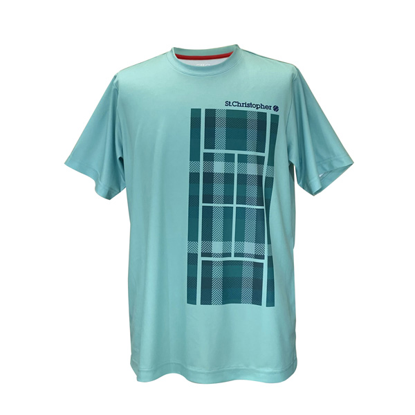 セントクリストファー チェックコートゲームシャツ （ STC-BEM5513-TQ ）[ St.Christopher MS メンズ ]25FW