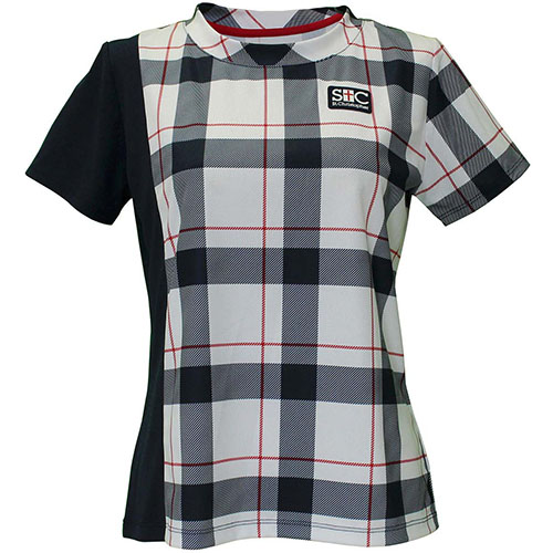 【SALE】セントクリストファー ブロックチェックゲームシャツ （ STC-BEW2421-NV ）[ St.Christopher LS レディース ]25SS【メーカー取寄せ商品】