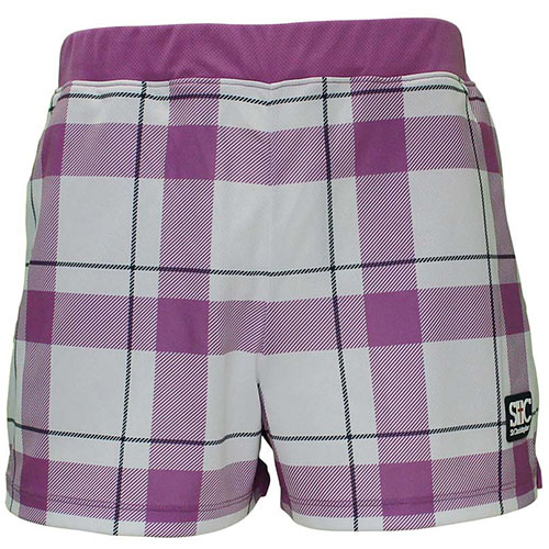 【SALE】セントクリストファー ブロックチェックゲームショートパンツ （ STC-BEW2424-OC ）[ St.Christopher LSP レディース ]25SS【メーカー取寄せ商品】