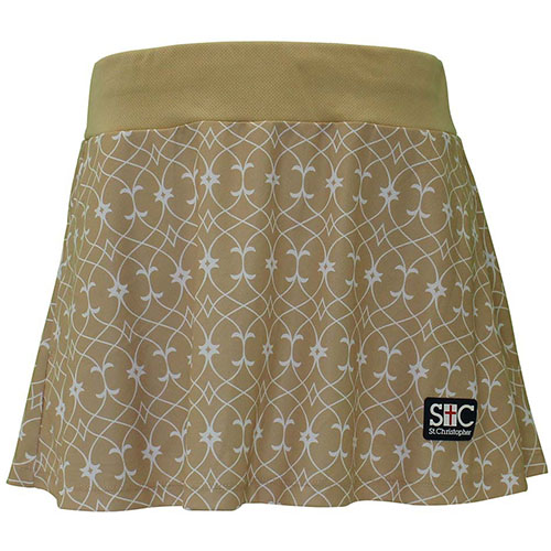 【SALE】セントクリストファー アラベスクゲームスコート （ STC-BEW2432-CN ）[ St.Christopher SK レディース ]25SS【メーカー取寄せ商品】