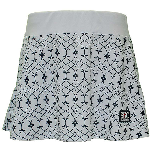 【SALE】セントクリストファー アラベスクゲームスコート （ STC-BEW2432-WH ）[ St.Christopher SK レディース ]25SS【メーカー取寄せ商品】