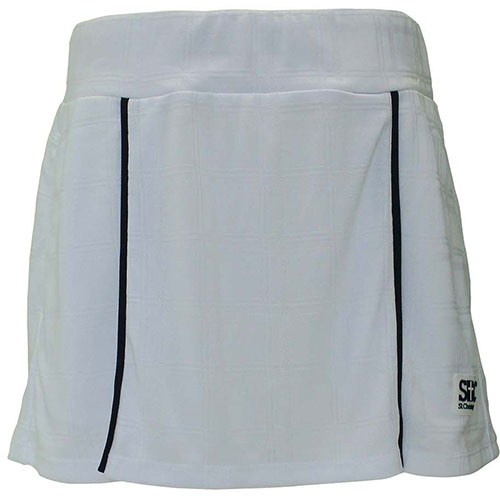 【SALE】セントクリストファー ジャガードチェックゲームスコート （ STC-BEW2452-WH ）[ St.Christopher SK レディース ]25SS【メーカー取寄せ商品】