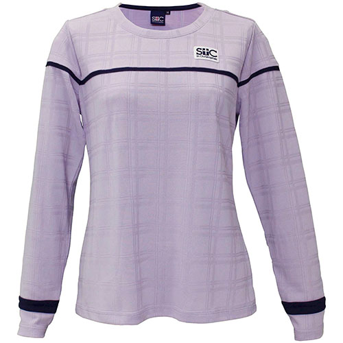 【SALE】セントクリストファー ジャガードチェックロングスリーブシャツ （ STC-BEW2457-GM ）[ St.Christopher LS レディース ]25SS【メーカー取寄せ商品】