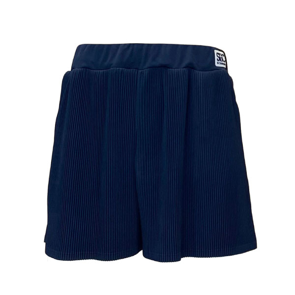 セントクリストファー クリスタルプリーツゲームキュロット （ STC-BEW6504-NV ）[ St.Christopher LSP レディース ]25FW