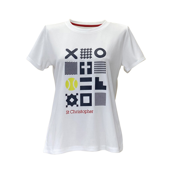 セントクリストファー　上下M SAINT Mxxxxxx 【セントマイケル】 KLF_LS TEE/WHITE KLF/BLACK