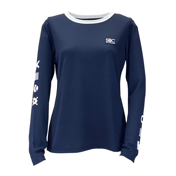 セントクリストファー チックタックトーロングスリーブ （ STC-BEW6527-NV ）[ St.Christopher LS レディース ]25FW