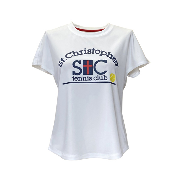 セントクリストファー STCロゴプラクティスシャツ （ STC-BEW6541-OWH ）[ St.Christopher LS レディース ]25FW