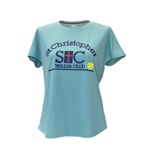 セントクリストファー STCロゴプラクティスシャツ （ STC-BEW6541-TQ ）[ St.Christopher LS レディース ]25FW