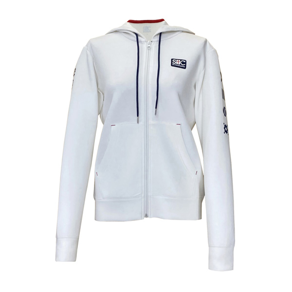 セントクリストファー チックタックトーカードボードパーカー （ STC-BEW6551-OWH ）[ St.Christopher LWJ レディース ]25FW