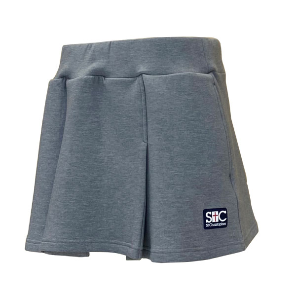 セントクリストファー カードボードゲームスコート （ STC-BEW6552-MGY ）[ St.Christopher SK レディース ]25FW