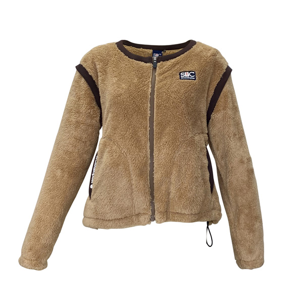 セントクリストファー ラウンドネックフリースブルゾン （ STC-BEW6561-CN ）[ St.Christopher LSWS レディース ]25FW