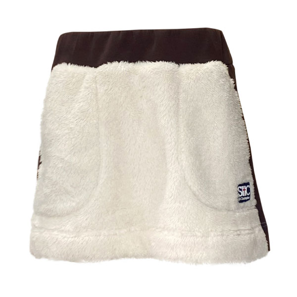 セントクリストファー サイドラインフリースゲームスコート （ STC-BEW6562-OWH ）[ St.Christopher SK レディース ]25FW