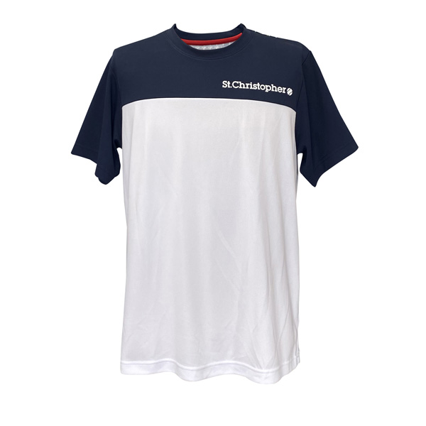 セントクリストファー T-ball patternシャツ （ STC-BFM1011-WH ）[ St.Christopher MS メンズ ]26SS