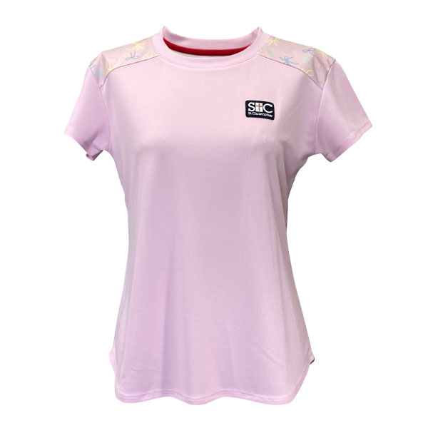 セントクリストファー リボンpatternシャツ （ STC-BFW2011-PK ）[ St.Christopher LS レディース ]26SS